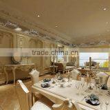 Noble and Elegant European Style Interior Design for Corridor of Residential Villa With Building Material and Furnishing thumbnail-3