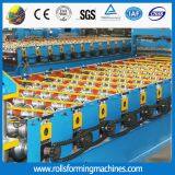 Glazed Steel Tile Roll Forming Machine/High Rib Roofing Panel Roll Forming Machine/Roof Panel Machine thumbnail-4