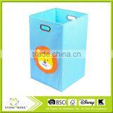 Folding Laundry Bin, Light Pink Butterfly thumbnail-4