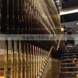304 Golden Decorative Stainless Steel Pip Tube in Good Price thumbnail-1