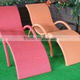 Ding Dong Feng Garden Plastic Sun Lounger Rattan Lounge Furniture thumbnail-4