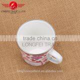 Beautiful Decal Popular Cheap Enamel Mugs Print Wholesale thumbnail-3