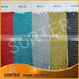 2017 New Arrival Woven Metallic Sequin Fabric thumbnail-1