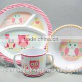 100% Melamine Kid Children Dinnerware Set thumbnail-2