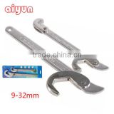 Aluminum handle straight pipe wrench