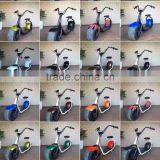 2017 Factory Indeed Cheapest 18x9.5-8inch Tire 60V1000W Brushless Gearless Motor Electric Bike Fat Tire Citycoco 8 thumbnail-6