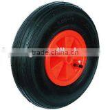 3.50-6 Pneumatic Rubber Wheel Plastic Rim thumbnail-2