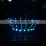 LED Music Dancing Stainless Steel Round-shaped Water Fountain thumbnail-2