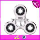 Funny Tri-Spinner Fidget Toy Metal EDC Hand Spinner for Autism and ADHD W01A219 thumbnail-1