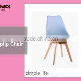 Hot Selling Best Price List Plastic Cushion Seat Tulip Shape Lounge Chair thumbnail-3