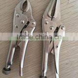 Berrylion Mini Lock Pliers Set 5"/125mm Curved and Flat Jaw Locking Plier Set for Sale thumbnail-6