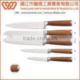 A3137 Hot Sale Stainless Steel Blade Knife Set With Pakkawood Handle thumbnail-4