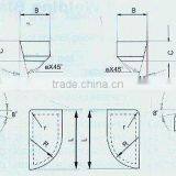 Cemented Carbide Tipped Welding Cutting Blade for Cutter--CTB(1283)