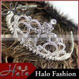 Fashion Small Bridal Wedding Hair Tiaras And Crown Halo H172-067 thumbnail-1