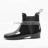 V elastic design ankle chelsea custom wellington boots