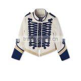 White Tone Embroidery Military Style Kids Army Jackets Kids Garments Children's Wear HSc5177 thumbnail-2