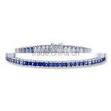 Sapphire Square Crystal Stone Beads Sew on Flat Back Jewelry Accessories Rhinestones thumbnail-5