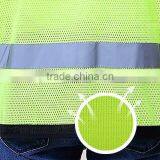 2017 High Visibility Reflective Mesh Safety Vest With Pocket thumbnail-4