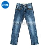 Jeans Pants Slim Fit with Dirty Wash