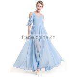 Maxnegio Full Sexy Cold Shoulder 2016 Long Maxi Casual Maxi Evening Dress thumbnail-2