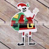 Custom High Quality Embroidered Creative Skulls Patch for Clothes Embroidery Patch Made in China Choose Size/color thumbnail-1