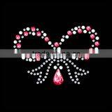 Korean Hot Fix Rhinestone Transfer Motifs Rhinestone Bow Ties thumbnail-3