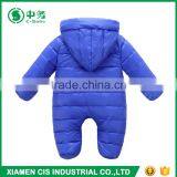 High Quality Baby Winter Clothes Set Cotton Padded Boys and Girl Blank Romper thumbnail-6
