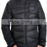 China Factory Men's Black Warm Fashion Down Jacket