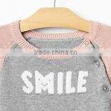 Unisex Baby Raglan Smile Design Romper thumbnail-2