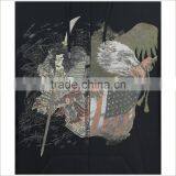 Custom Your Print Design Black Pull Over Mens Hoodie With Hoods thumbnail-3