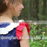 4th Of July Girls Cotton Frock Designs Ruffled Dress Summer thumbnail-4