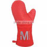 Silicone Grilling Mitt - Mitt's Long Length Perfect for Cooking Items on the Grill, Tested to Withstand Heats up to 204'F/400'F thumbnail-3