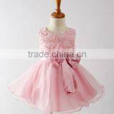 High Quality Little Queen Real Sample Flower Girl Dress Made in China thumbnail-4