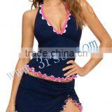 2014 News Design Modest Unique Hoting Sexy One Piece Tankini Swimwear thumbnail-1