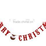 1.2 Meter Felt Merry Christmas XMAS Bunting Garland Party Home Decoration Gift thumbnail-3
