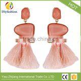 New Fringed Statement Earrings Tassel Multicolored Hot Fashion Drop Dangle Earrings Jewelry Women thumbnail-3