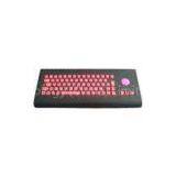 IP65 Vandal Proof Industrial Military Backlight pc Keyboards With Trackball With Wall Mounting Solut
