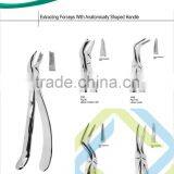 2 Extracting Forceps With Anatomically Shaped Handle