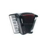 Hohner Bravo Piano Accordion 80 Bass Black
