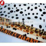 100% Polyester Super Soft Printed Short Pile Velboa Fabric