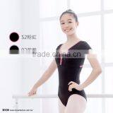 Tactel ballet cap sleeve sexy dance leotard