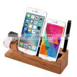 Best Quality Wood Office Gift Hanging Watch Holder Wood Cell Phone Stand With Custom Design thumbnail-5