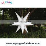Inflatable Hanging Lighting Star for Hotel