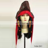 Carnival Pirate Party Wigs With Hats MW-005 thumbnail-4