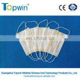 Blue Round Ear Loop 3ply Medical Disposable Nonwoven Face Mask thumbnail-3