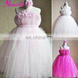 Paris Pink Flower Girls Tutu Dress thumbnail-1