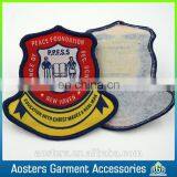 Wholesale Custom Private Woven Patches School Uniform Logo Name Badge thumbnail-6