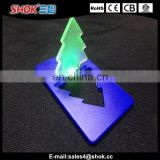 Christmas tree promotional gift LED mini pocket card light