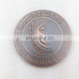 Copper Antique Metal Souvenir Coin With Custom Image and Logo thumbnail-1