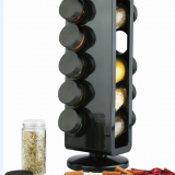 ABS 10 jars spice rack set